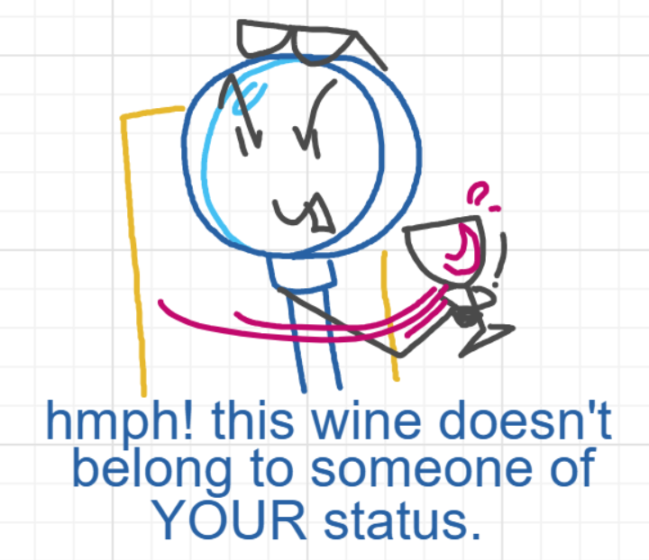 A panel from I've Been Everywhere, Man, episode nine of the Board Boards object show by Furretwalk/WalkingFurret.